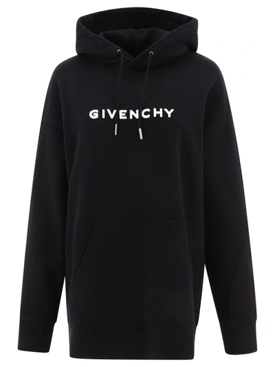 Givenchy Flocked Logo Hoodie