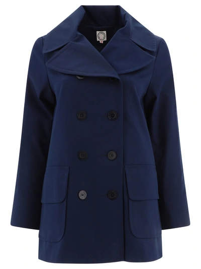 Ines De La Fressange Serafine Coats Blue