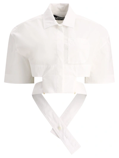 JACQUEMUS JACQUEMUS "LA CHEMISE COURTE BARI" SHIRT