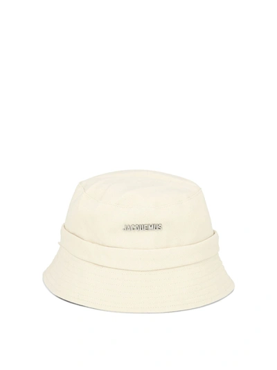 Jacquemus "le Bob Gadjo" Hat In Neutral