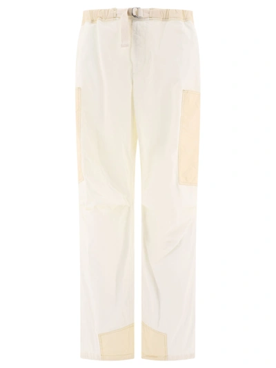 Jil Sander Parachute Trousers In White
