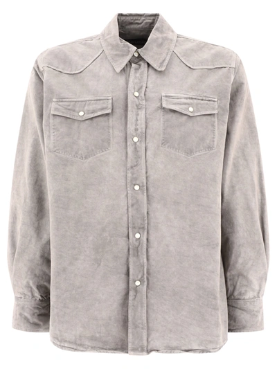 Our Legacy "frontier" Overshirt In Grey