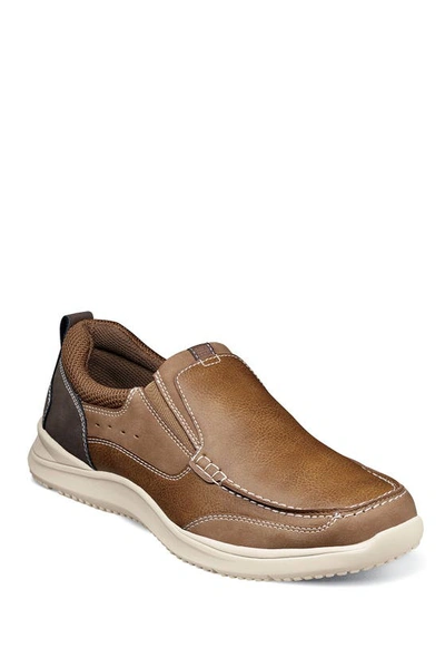 NUNN BUSH NUNN BUSH CONWAY MOC TOE SLIP-ON SNEAKER