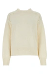 Apc Ivory Alpaca Blend Naomie Sweater In Blanccasse