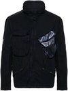 C.p. Company C.p.company High-neck Jacket In Blue
