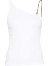 GIVENCHY GIVENCHY ONE SHOULDER COTTON TOP