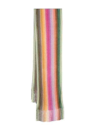 Missoni Fringed Scarf In Multicolor