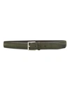 ORCIANI ORCIANI OLIVE 3.5CM SUEDE CLOUDY BELT