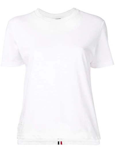 Thom Browne Rwb Cotton T-shirt In White