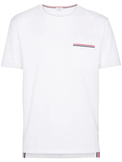 THOM BROWNE THOM BROWNE RWB COTTON T-SHIRT