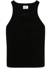 VETEMENTS VETEMENTS LOGO COTTON TANK TOP