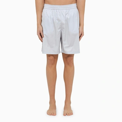 OFF-WHITE ICE-WHITE SWIMMING COSTUME WITH LOGO