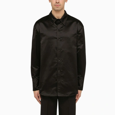 SAINT LAURENT SAINT LAURENT BLACK SILK SHIRT