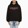 DSQUARED2 DSQUARED2 | BLACK LOGOED HOODIE