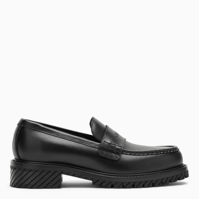 OFF-WHITE OFF-WHITE™ | BLACK MILITARY LOAFER