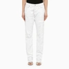 DSQUARED2 WHITE TROUSERS WITH COTTON WEAR