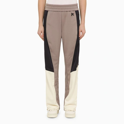 PALM ANGELS PALM ANGELS | SPORTY LILAC COLOUR-BLOCK TROUSERS
