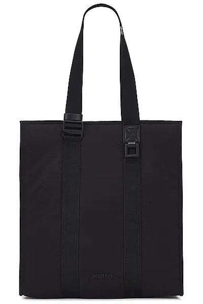 Jacquemus Le Cabas Cuerda In Black