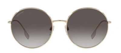 Burberry Pippa Be 3132 11098g Oversized Round Sunglasses In Grey