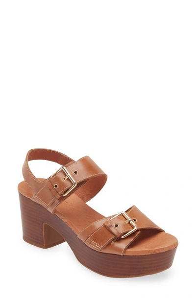 Chocolat Blu Gloriana Platform Sandal In Brown