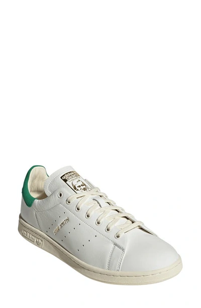 Adidas Originals Stan Smith Lux Lace In Cloud White/cream White/green