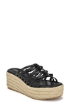 NINE WEST CRISTY ESPADRILLE WEDGE SANDAL