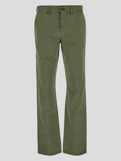 7 For All Mankind Trousers In Green