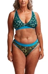 LEMONADE DOLLS LEMONADE DOLLS THE SOFT MESH LEOPARD PRINT FULLER CUP BRALETTE