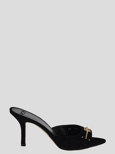 Elisabetta Franchi Sandals In Black