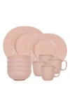 Juliska Puro 16-piece Place Setting In Blush