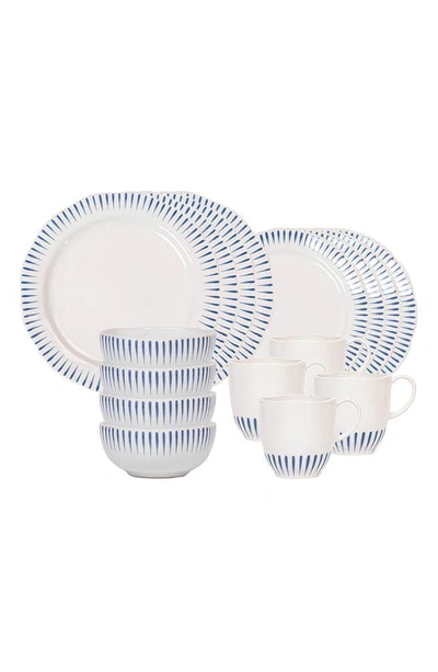 JULISKA JULISKA SITIO STRIPE 16-PIECE DINNERWARE SET