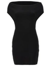 Jacquemus Black Les Sculptures 'la Robe Cubista' Minidress In Black