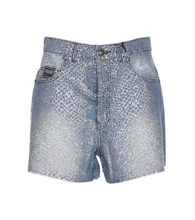 Versace Jeans Couture Shorts In Indigo