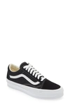 Vans Old Skool Womens Canvas Low Top Skate Shoes In Lx Black/ White
