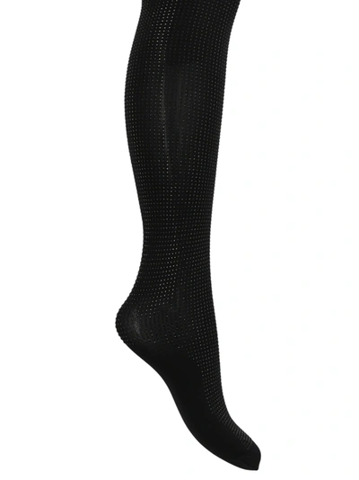 Wolford Studs Tights Socks In Black