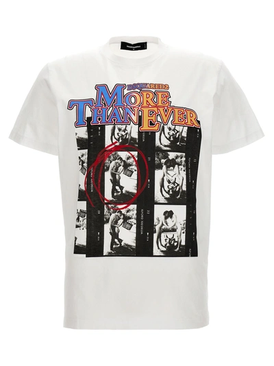 Dsquared2 More Than Ever T-shirt White In Blanco