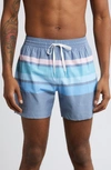 Chubbies Classic Lined 5.5-inch Swim Trunks In The Cadillacs
