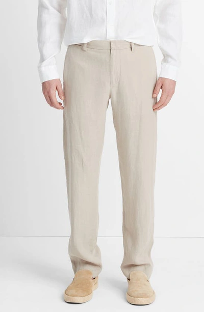 Vince Men's Griffith Relaxed Hemp Pants In Pumice Rock