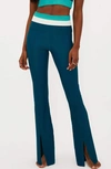 BEACH RIOT AMALFI SPLIT FLARE PANTS