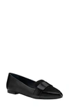 Birdies Blackbird Flat In Licorice Leather