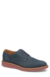 Johnston & Murphy Men's Upton Plain Toe Oxfords In Navy Nubuck