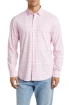 JOHNNIE-O ASHWORTH PREP-FORMANCE CHECK BUTTON-UP SHIRT