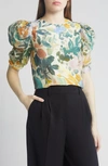 TED BAKER OASIA PUFF SLEEVE TOP