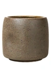 UTILITY OBJECTS DIMPLE STONEWARE CUP