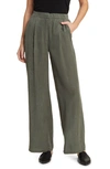 EILEEN FISHER EILEEN FISHER PLEATED WIDE LEG PANTS