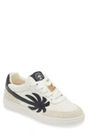 Palm Angels White & Black Palm Beach University Sneakers In White Black