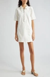 RAMY BROOK TUNECHI FRONT ZIP SHIRTDRESS