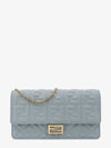 Fendi Wallet On Chain Baguette In Blue
