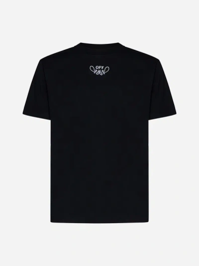 Off-white Off White T-shirts And Polos In Black,white