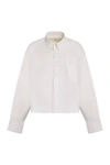 Ami Alexandre Mattiussi Ami Paris Cotton Shirt In Ivory
